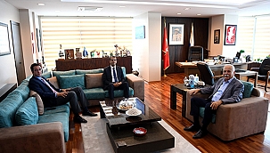 1. VE 2. İDARİ MAHKEMESİ BAŞKANLARINDAN BAŞKAN GÖKHAN'A ZİYARET