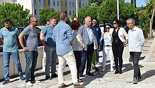 BAŞKAN GÖKHAN TEKNİK İNCELEME GEZİLERİNİ ARALIKSIZ SÜRDÜRÜYOR