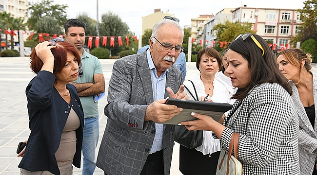 BAŞKAN GÖKHAN TEKNİK İNCELEME GEZİSİNDE
