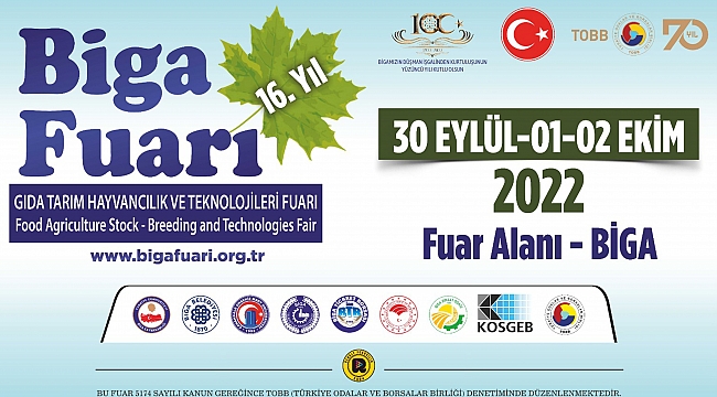 BİGA FUARI İÇİN GERİ SAYIM BAŞLADI