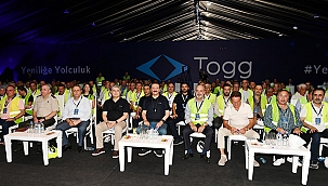 BİGA TSO BAŞKANI ŞADAN DOĞAN TOGG TESİSİ ZİYARETİNE KATILDI