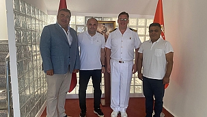 ÇTSO 15 NO'LU MESLEK KOMİTESİ SAHİL GÜVENLİK GRUP KOMUTANLIĞINI ZİYARET ETTİ