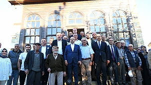 TURAN, KÖYLERDEKİ ZİYARETLERİNİ SÜRDÜRÜYOR