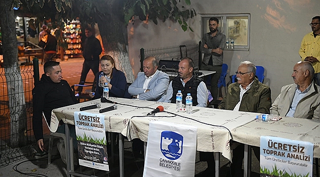 ÜCRETSİZ TOPRAK ANALİZİ TOPLANTILARI DEVAM EDİYOR