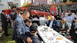 VALİ AKTAŞ, ŞEHİT AİLELERİ VE GAZİLER İLE BİR ARAYA GELDİ