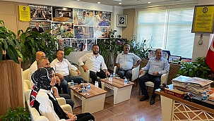 ZAFER PARTİSİ'NDEN ESNAF VE SANATKÂRLAR ODALARI BİRLİĞİ BAŞKANINA ZİYARET