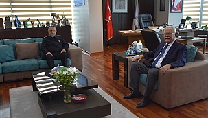 BAŞKAN GÖKHAN'A ZİYARETLER