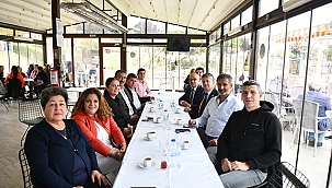 BAŞKAN VEKİLİ MUTLUAY, MUHTARLAR İLE BİR ARAYA GELDİ