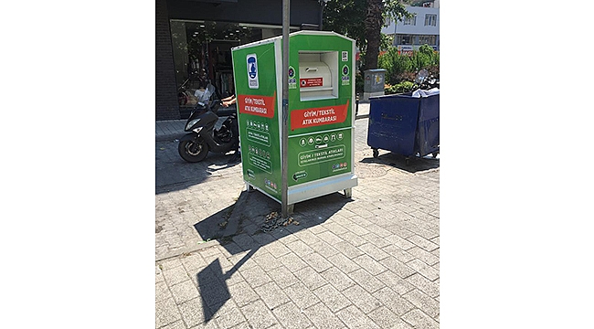 GİYİM/TEKSTİL ATIKLARI AYRI OLARAK TOPLANMAYA DEVAM EDİYOR