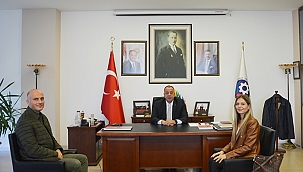 REKTÖR YARDIMCISINDAN SEMİZOĞLU'NA HAYIRLI OLSUN ZİYARETİ