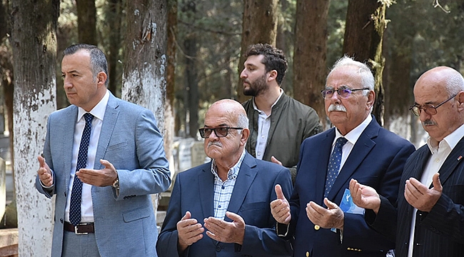 REŞAT TABAK MEZARI BAŞINDA ANILDI