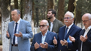 REŞAT TABAK MEZARI BAŞINDA ANILDI