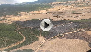 TARİHİ ALAN'DA 7 HEKTAR ALAN YANDI!