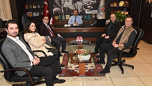 BAŞKANVEKİLİ ARSLAN MİSAFİRLERİNİ AĞIRLADI