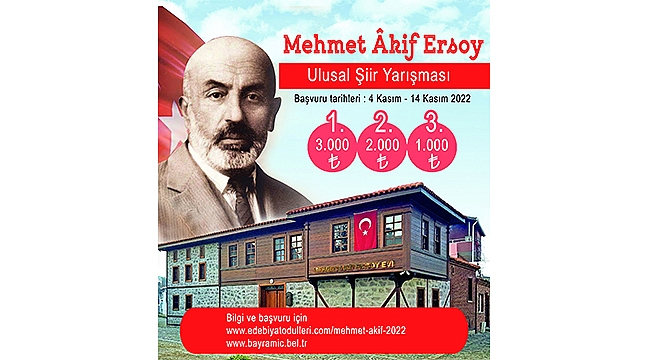BAYRAMİÇ BELEDİYESİ, ŞİİR YARIŞMASI DÜZENLİYOR