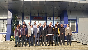 BİGA TSO'DAN BİGA TİCARET BORSASI'NA "HAYIRLI OLSUN" ZİYARETİ