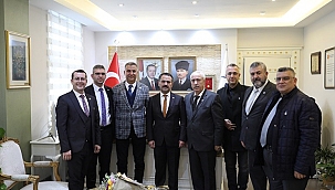 BİGALILAR SOSYAL DAYANIŞMA VE YARDIMLAŞMA DERNEĞİNDEN VALİ AKTAŞ'A ZİYARET