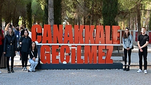 ÇOMÜ EV SAHİPLİĞİNDE ÇANAKKALE KÜLTÜR VE ÇANAKKALE ŞEHİTLİK GEZİSİ DÜZENLENDİ