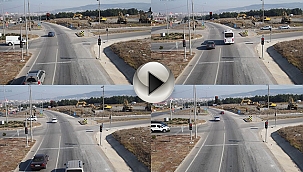 "DRONE" DESTEKLİ KIRMIZI IŞIK İHLALİ DENETİMİ YAPILDI