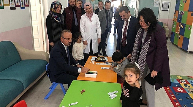 HÜSEYİN AKİF TERZİOĞLU CAMİİ 4-6 YAŞ KUR'AN KURSUNA ZİYARET