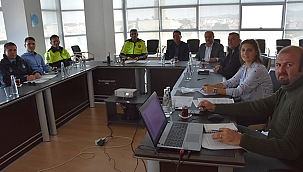 TRAFİK GÜVENLİĞİ EYLEM PLANI TOPLANTISI GERÇEKLEŞTİRİLDİ