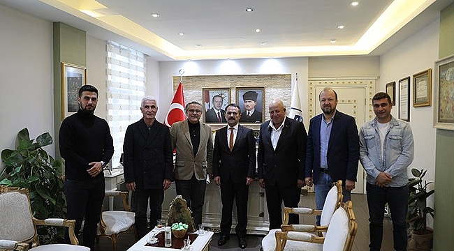 TROYA ARKEOKÖY ESNAF VE ZANAATKARLAR DERNEĞİNDEN VALİ AKTAŞ' A ZİYARET