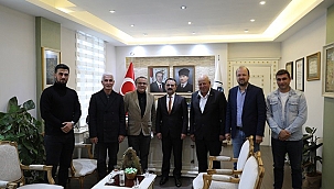 TROYA ARKEOKÖY ESNAF VE ZANAATKARLAR DERNEĞİNDEN VALİ AKTAŞ' A ZİYARET