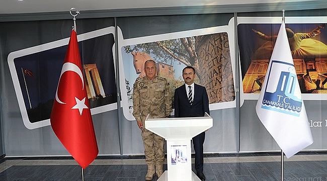 TÜMGENERAL SEMİH OKYAR, VALİ AKTAŞ'I ZİYARET ETTİ