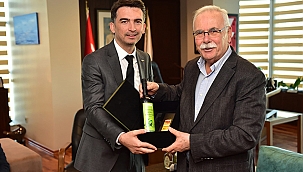 TÜRSAB ÇANAKKALE - BALIKESİR BÖLGE TEMSİL KURULU YÖNETİMİNDEN BAŞKAN GÖKHAN'A ZİYARET