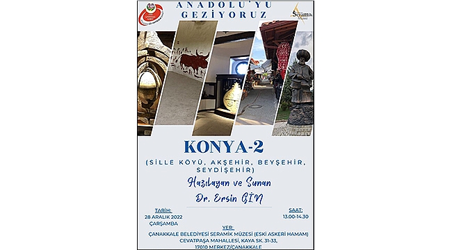 "ANADOLU'YU GEZİYORUZ" SÖYLEŞİSİNE DAVETLİSİNİZ