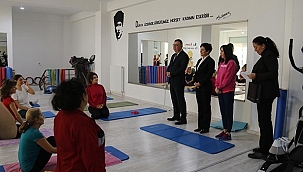 BAŞKAN ARSLAN'DAN KURSİYERLERE ZİYARET