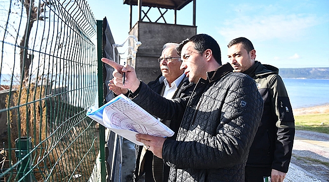 BAŞKAN GÖKHAN DARDANOS'TA İNCELEMELERDE BULUNDU