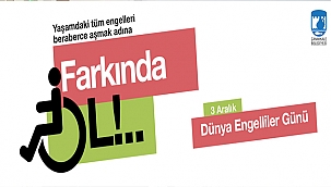 BAŞKAN GÖKHAN'IN 3 ARALIK DÜNYA ENGELLİLER GÜNÜ MESAJI