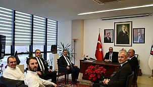 ÇANAKKALE DEFTERDARLIĞINDAN ÇTSO YÖNETİM KURULUNA ZİYARET