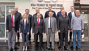 ÇOMÜ REKTÖRÜ'NDEN BİGA TSO'YA ZİYARET