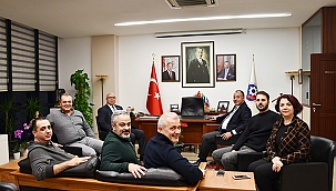 TİCARET BORSASI'NDAN ÇTSO YÖNETİM KURULUNA HAYIRLI OLSUN ZİYARETİ