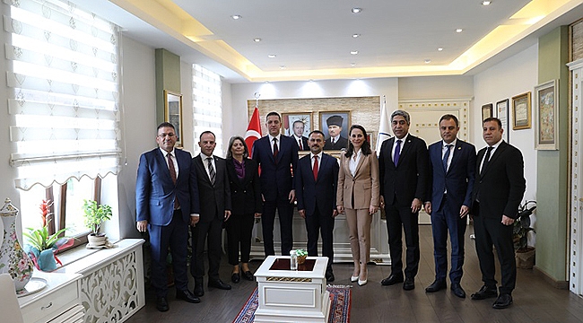 TÜRKİYE BAROLAR BİRLİĞİNDEN VALİLİĞE ZİYARET
