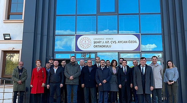 VALİ AKTAŞ AYVACIK'TA
