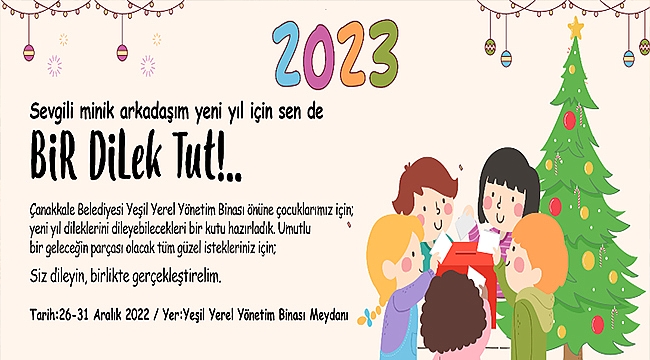 YENİ YIL İÇİN SEN DE BİR DİLEK TUT!