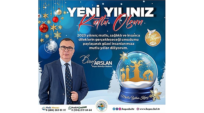 YENİ YILA BÜYÜK BİR UMUTLA GİRİYORUZ