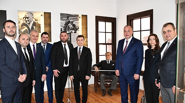 ÇTSO YÖNETİM KURULU T.C. SELANİK BAŞKONSOLOSLUĞU'NU ZİYARET ETTİ