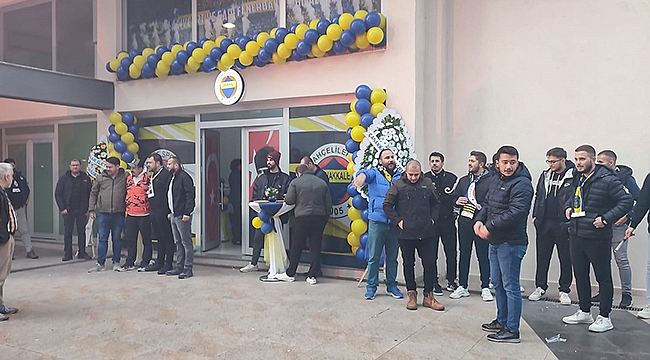 FENERBAHÇELİLER DERNEĞİ OFİSİ AÇILDI