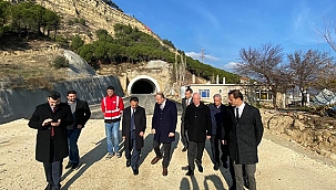 GELİBOLU-ECEABAT TÜNELLERİNDE ÇALIŞMALAR BİTMEK ÜZERE