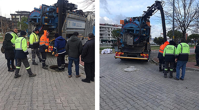 KANALİZASYON HATLARINDA TEMİZLİK ÇALIŞMASI YAPILACAK