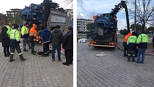 KANALİZASYON HATLARINDA TEMİZLİK ÇALIŞMASI YAPILACAK