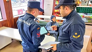 SAHİL GÜVENLİK'TEN DENETİM