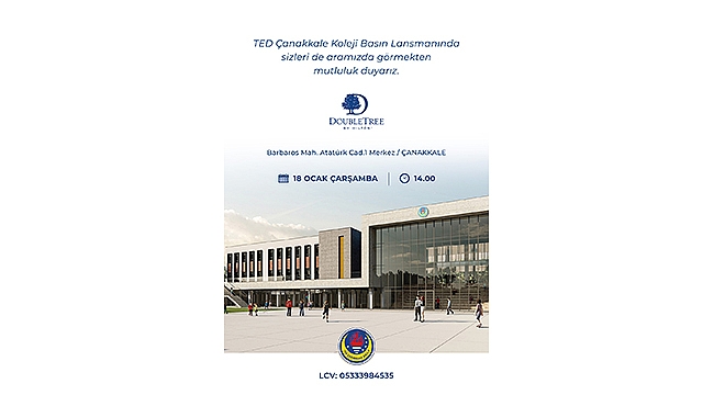 TED'İN YENİ MEŞALESİ ÇANAKALE'DE 