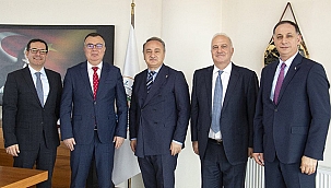 TED YÖNETİMİNDEN BAŞKAN ARSLAN'A ZİYARET