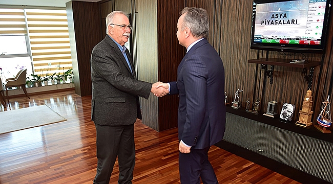 TED YÖNETİMİNDEN BAŞKAN GÖKHAN'A ZİYARET