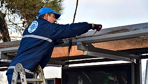 TEMİZ VE GÜZEL BİR BİGA İÇİN EKİPLER ARALIKSIZ ÇALIŞIYOR